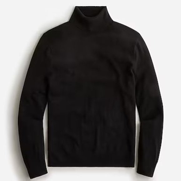 J. Crew Black Cashmere Turtleneck Size XS Extra Small Excellent Condition - Picture 1 of 8